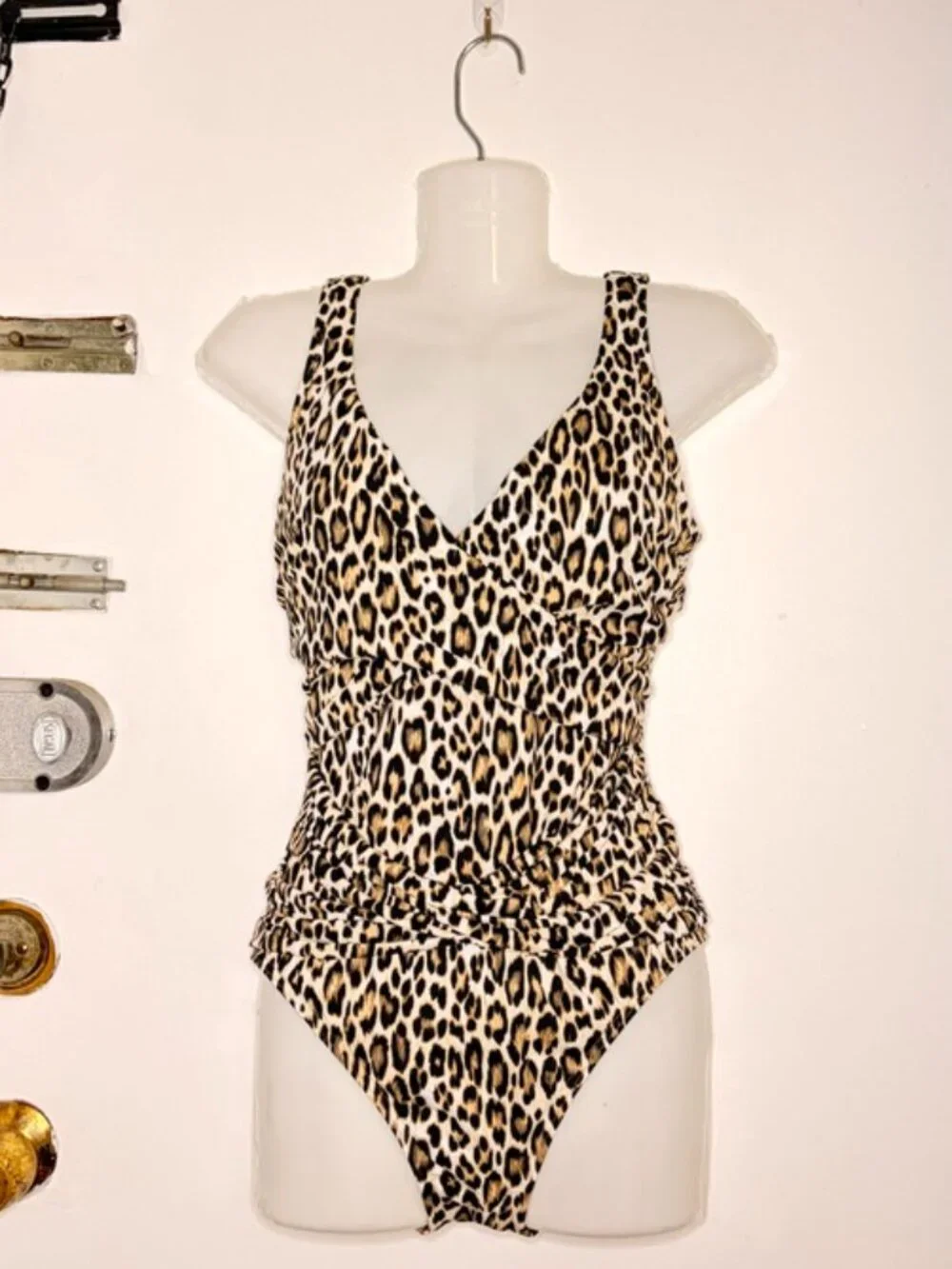 Tommy Bahama leopard print one-piece swimsuit- Size 4